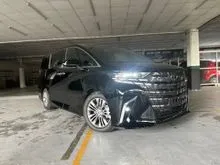 2024 TOYOTA ALPHARD 2.5 Z HYBRID / FULL SPEC / LUXURY MPV / JB RECON READY STOCK