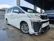 Recon 2020 Toyota Vellfire 2.5 Golden Eye Grade 4.5 3LED PCS LTA 7 Seater 2 P/Door Power Boot Modelista Bodykits Unregister