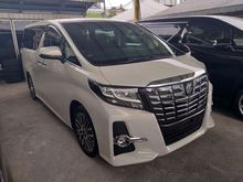2015 Toyota Alphard 2.5 SC SPEC ROOF TV NEW CAR CONDITION UNREG15