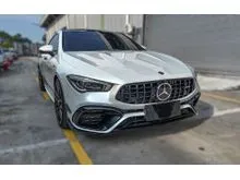 2020 Mercedes-Benz AMG CLA35 2.0 4MATIC Coupe (A) TIPTOP CONDITION, AMG HALF CARBON HALF LEATHER STEERING, 360 CAMERA, CARKING