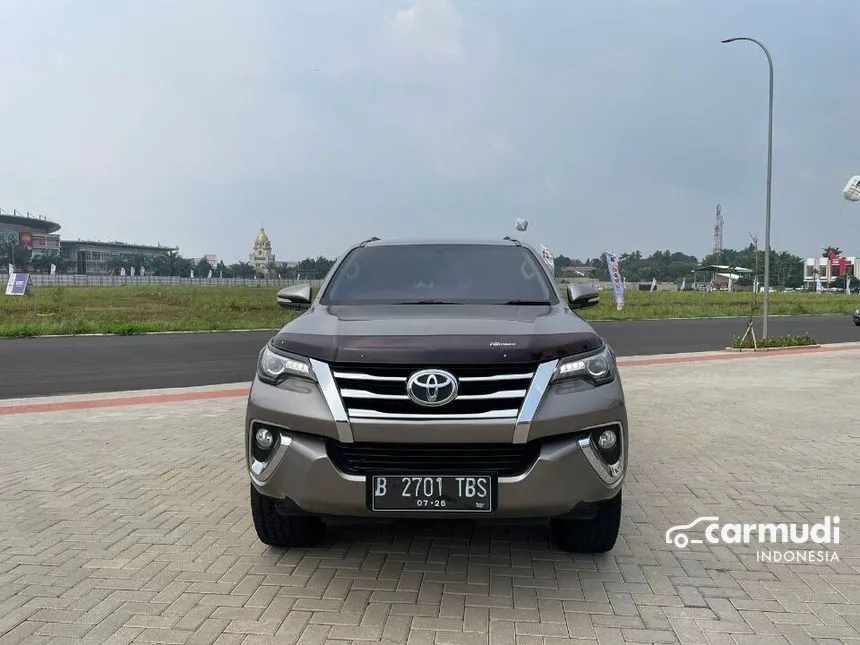 Jual Mobil Toyota Fortuner 2016 VRZ 2.4 di DKI Jakarta Automatic SUV Coklat Rp 330.000.000