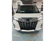 2019 Toyota Alphard 2.5 G X MPV