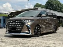 2016 Toyota Alphard 2.5 G X MPV