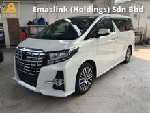 2015 Toyota Alphard 2.5 SC Sunroof 7seats 360view Home Theater JBL Sounds Syetem