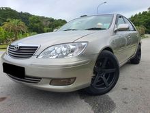 2002 Toyota CAMRY 2.4 V (A) ANDROID PLAYER / Power Seat / SubWOOFER / Vossen Rim / Original Paint / No accident / Buy and Drive