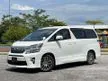 Used TOYOTA VELLFIRE 2.4 (A) ZG EDITION MPV 7 SEATER LUXURY PACKAGE FACELIFT KEYLESS ENTRY PUSH START POWER DOOR ELECTRIC SEAT QUIET ENGINE SMOOTH GEARBOX