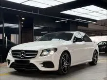 2018 Mercedes-Benz E350e 2.0 AMG Line Sedan  F/Lon OTR Low Mileage 74K KM Only Sunroof Burmester Sound System High Spec Free Warranty Free Tinted