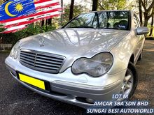 Mercedes-Benz C200K 1.8 Elegance (A) 1 OWNER SALE