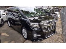 2016 Toyota Alphard 2.5 G MPV 2.5 S 7 Seaters Local FM GPS Unreg