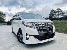 2017 Toyota Alphard 2.5 X 1 Year Warranty MPV
