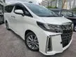 Recon 2020 Toyota Alphard 2.5 S TYPE GOLD SUNROF DIM BSM ORI 11K KM UNREG