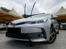 2019 Toyota Corolla Altis 1.8 G FACELIFT FSR 5YEARS U/WRTY Sedan