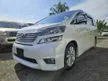 Used 2011 Toyota Vellfire 2.4 MPV, VERY GOOD CONDITIONS