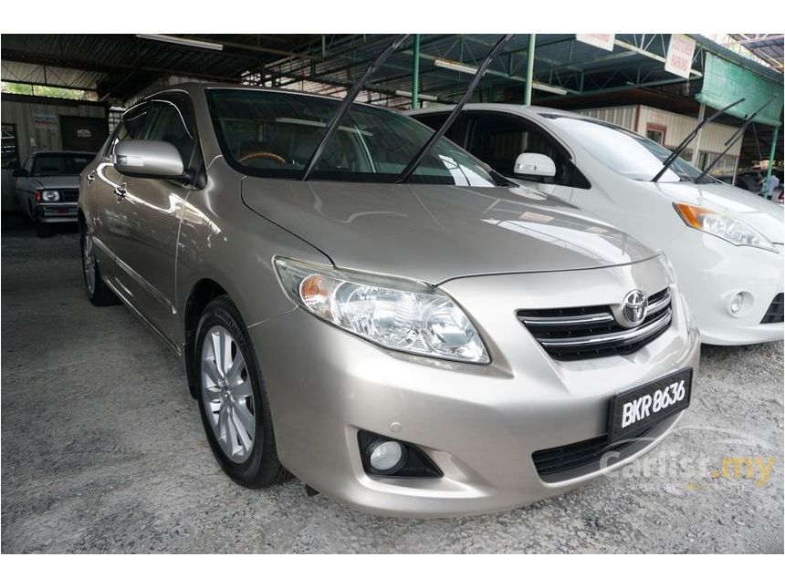 Toyota Corolla Altis 2010 G 1.8 in Perak Automatic Sedan Gold for RM ...