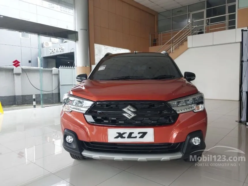 Jual Mobil Suzuki XL7 2024 ALPHA Hybrid 1.5 di Banten Automatic Wagon Orange Rp 241.370.000