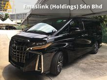 2018 Toyota Alphard 2.5 G S C Package MPV ORI LEATHER HAVE 3 LED 360 FULL CAMERA