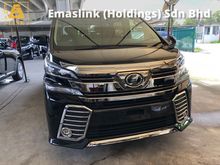 2015 Toyota Vellfire 2.5 ZG Pilot 7seats 360view Power Boot Keyless 7G Push Start