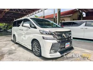 2015 Toyota Vellfire 2.5 ZG MPV