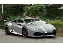 12K Miles 2016 Lamborghini Huracan Avio 5.2 LP610-4 Coupe Worldwide250Units CustomExhaust LowMileage