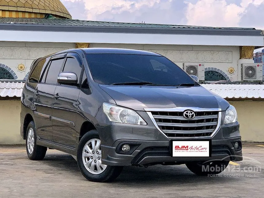 Jual Mobil Toyota Kijang Innova 2014 G Lux 2.0 di DKI Jakarta Automatic MPV Abu