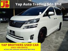 2010 Toyota Vellfire 2.4 Z MPV CALL 019-3331692 SENTUL YAP BROTHERS THE BRAND YOU TRUST SINCE 1988