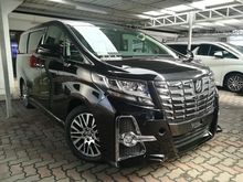2016 Toyota Alphard 2.5 G S C ALPINE SUNROOF UNREG