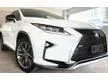 Recon Lexus RX300 F SPORT 2019 MID YEAR SALES Low Mileage Panoramic Roof Paddle Shift 360 Camera Sport S/S+ Mode PCS LKA BSM Cruise Control