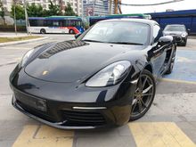 2018 Porsche 718 2.0 Cayman Coupe Black
