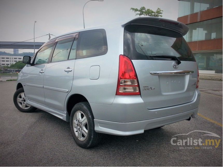 Toyota Innova 2007 G 2.0 in Kuala Lumpur Automatic MPV Silver for RM