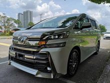 CLEARANCE SALES & 11.11 COMBO **2015 Toyota Vellfire 2.5 Z G Edition MPV
