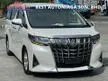 Recon Top Condition 2021 Toyota Alphard 2.5 X Spec MPV