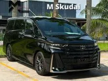 2025 Toyota Vellfire 2.4 Z Premier AUTO STEP SUNROOF JBL BROWN INTERIOR 5A 3K KM 5YRS WARRANTY
