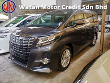 2016 Toyota Alphard 2.5 S 8 Seater Unregister 1 YEAR WARRANTY