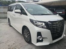 2015 Toyota Alphard 2.5 SC SPEC PILOT SEAT FREE 1 YEAR WARRANTY UNREG15