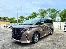 2025 Toyota Alphard 2.5 Z NEW MODEL 360CAM SUNROOF DIM BSM HUD  READY STOCK OFFER OFFER