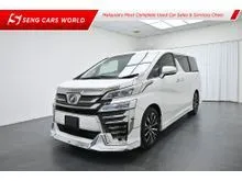 2019 Toyota Vellfire 2.5 ZA MPV (TIPTOP CONDITION) (1-YEAR WARRANTY)