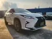 Recon 2018 Lexus RX300 2.0 F Sport UNREG HUD BSM RED LEATHER - Cars for sale