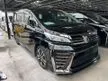 Recon 2019 Toyota Vellfire 2.5 Z G Edition MPV LOW MILEAGE ROOF MONITOR TIP TOP CONDITION VELLFIRE 2.5 ZG