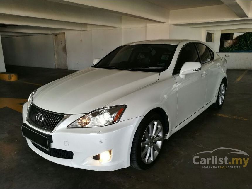 Lexus IS250 2009 Luxury 2.5 in Kuala Lumpur Automatic Sedan White for