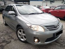 TAX FREE HOLIDAY 2011 Toyota Corolla Altis 1.8 E Sedan #DUAL VVT-I #NEWFACELIFT