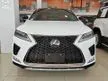 Recon 2020 Lexus RX300 F-SPORT 2.0cc TURBO SUV - INTERIOR RED / 3LED / PANAROMIC ROOF / BIND SPOT # Max 012-201 6830 - Cars for sale