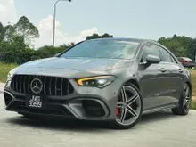 2020 Mercedes-Benz AMG CLA45 2.0 S 4MATIC+ Coupe (Original Mileage 29k)(Full Mercedes Service Record)(Original Paint)