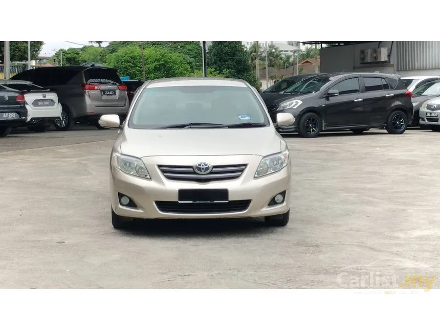 2008 Toyota Corolla Altis E Sedan