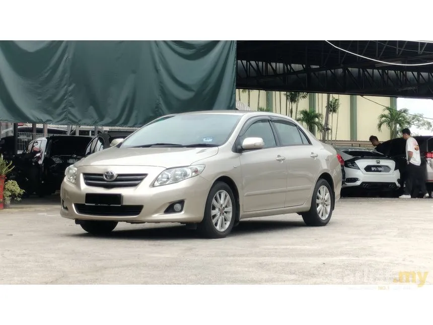 2008 Toyota Corolla Altis E Sedan