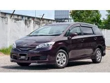 2017 Toyota Wish 1.8 S MPV REG 2021 / JOMCHECK / MPV FAMILY / X FACELIFT / ANDROID / 8 SEATER / LIKE NEW FREE WARANTY SERVICE TINT PETROL TOUCH-UP