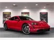 Recon 2022 Porsche Taycan Carmine Red Huge Spec Performance Battery Plus (93.4kWh)
