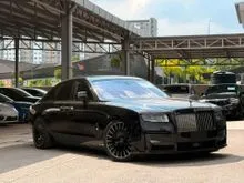 2022 ROLLS ROYCE GHOST 6.8 BLACK BADGE - EXTRA BRABUS BODYKITS, HIGH SPEC, GOOD CONDITION, BESPOKE AUDIO, REAR ENTERTAINMENT, STARLIGHT ROOF,
