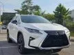 Recon 2019 Lexus RX300 2.0 Black Sequence Ready Stock, Grade 5A LOW Mileage Tip Top Condition, Optional 360 Surround Camera OFFER PRICE