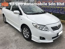 Toyota Corolla Altis 1.6 VVT-i (A) FULL BODYKIT - LEATHER SEAT - PEARL WHITE - EXCELLENT CONDITION - SELLING CHEAP IN 1 MALAYSIA