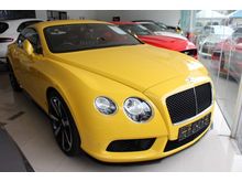 2014 Bentley Continental GT 4.0 V8 Coupe (A) UNREG